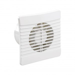 431301 - 100mm Low Profile Axial Fan with Backdraught Shutter