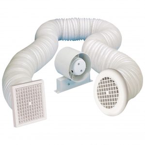 434445A - 100mm 4" Shower Fan Kit